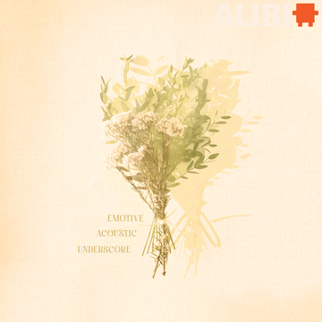 Dried flower bouquet on a light tan background 