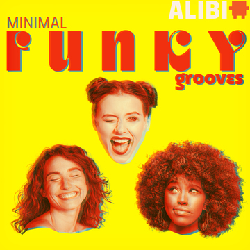 Faces of 3 people being expressive