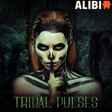 Woman with markings on her face