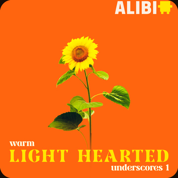 A sunflower on an orange background